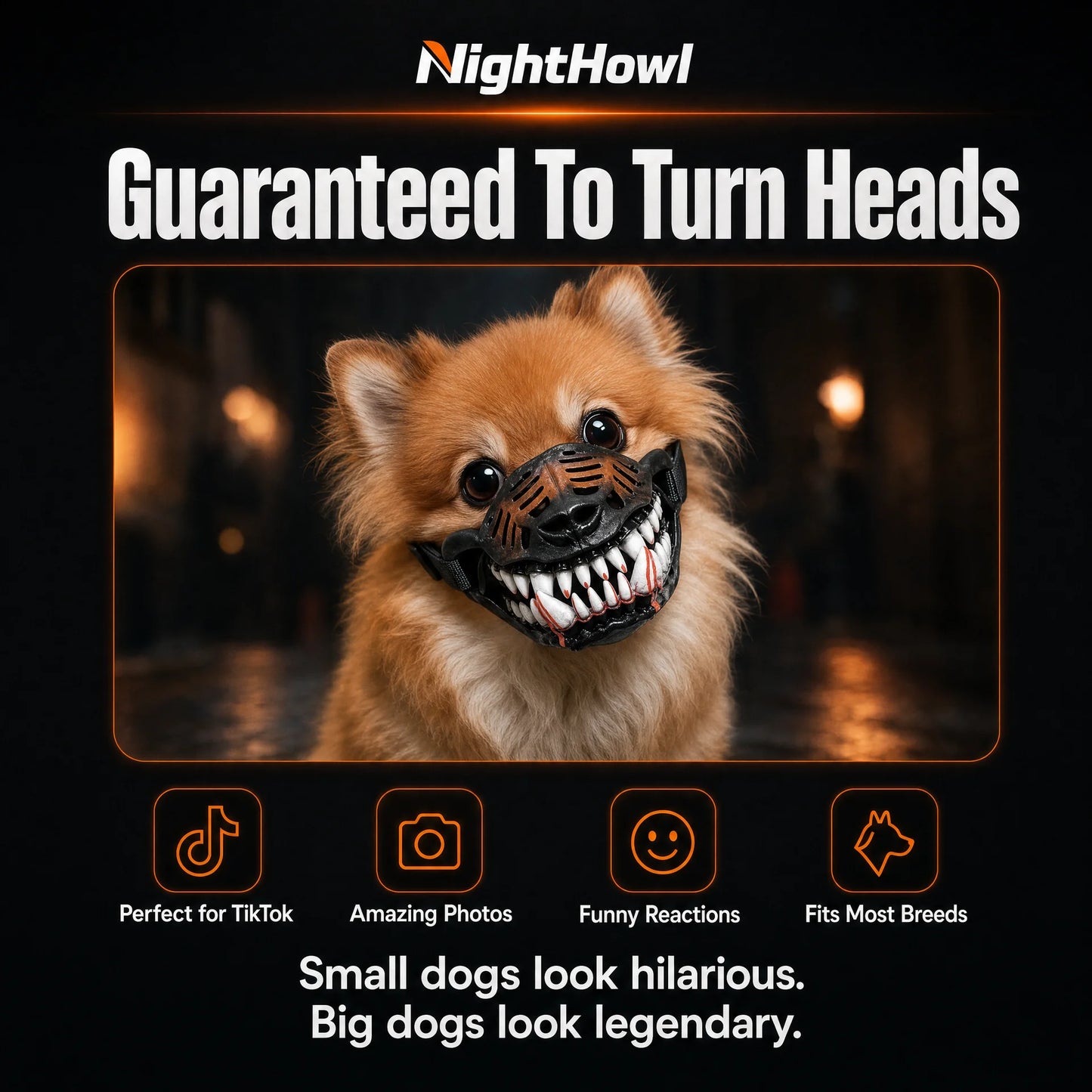 NightHowl™ Hellhound Dog Mask